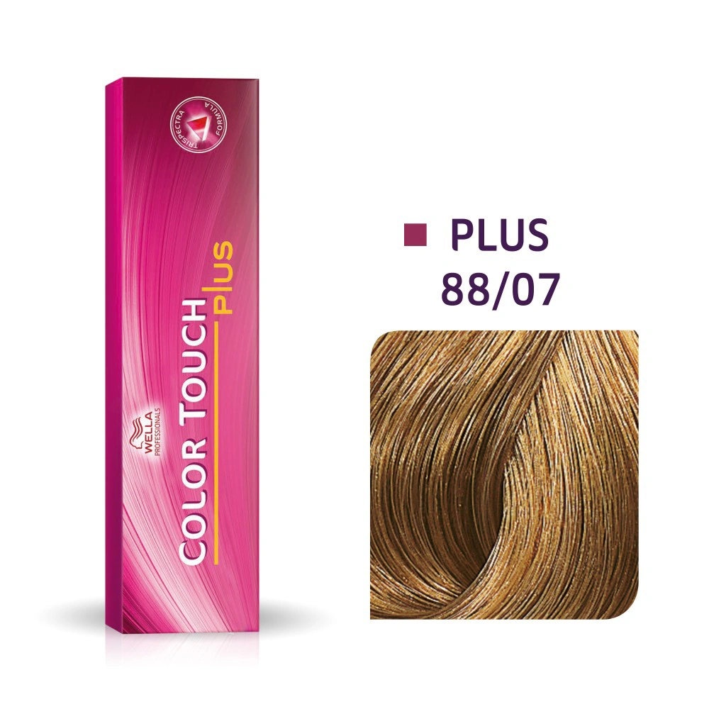 Wella Color Touch Hajszínező - 88/07 60ml Light Blonde Natural Brown képe 2